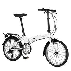 Harry Quinn LONG BRIGHT207 折り畳み自転車 ハリークイン アルミ 20インチ 7段変速 美品！の画像