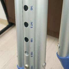 0803-298 松葉杖　対応身長目安135cm〜155cmの画像