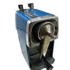 CARL カール事務器 手動鉛筆削り器 Custom 昭和レトロ 青の画像