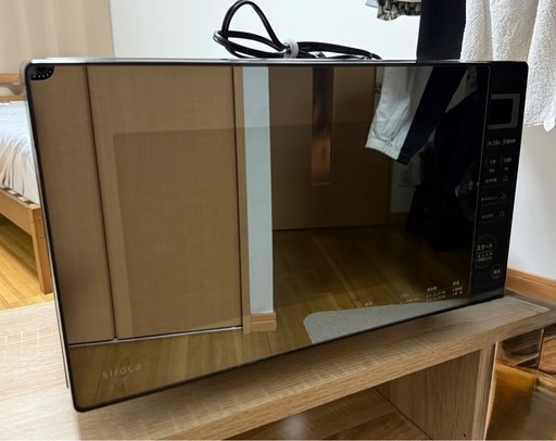 siroca ブラック 電子レンジ SX-18D132