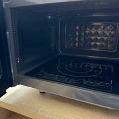 siroca ブラック 電子レンジ SX-18D132の画像