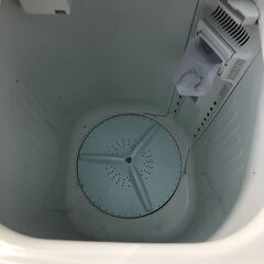 ２０１９年製　日立 HITACHI 二槽式洗濯機 青空 5.5kg ホワイト系 PS-55AS2の画像