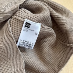 GU  ノースリーブニットの画像