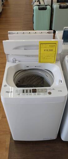 【広島石内店】ジモティー割！5.5kg洗濯機/ハイセンス/2021年製/クリーニング済み/HG-6671