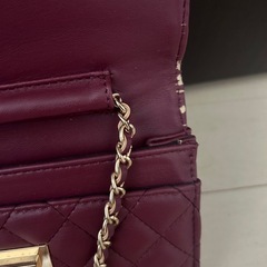 レザー風ミニバッグの画像