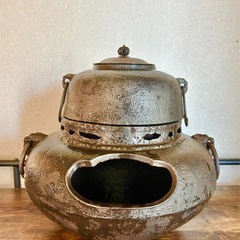 茶釜　骨董　インテリア置物に 2025年最新】Yahoo!オークション -茶釜(アンティーク