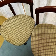 ★椅子4脚　　傷防止足元ゴム付きの画像
