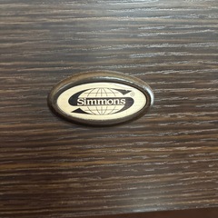【SIMMONS セミダブルベッド／高級ホテル仕様】の画像
