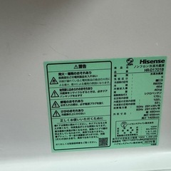 Hisense 冷蔵庫の画像