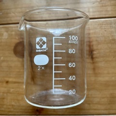 柴田科学ビーカー　100ml✖️3セットの画像