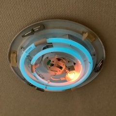 【取りに来て下さる場合、100円】NEC ホタルック蛍光灯シーリングライト 和風の画像