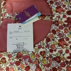 リバティ エプロン 割烹着の画像