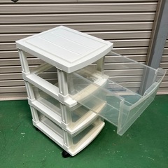 3段収納ケース 衣装ケースの画像