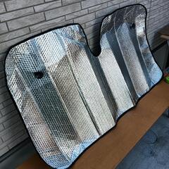 車両　折りたたみ式日よけ防止シートの画像