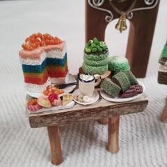 樹脂粘土　置物の画像