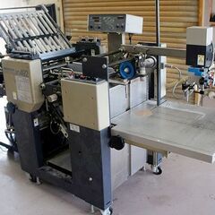 【取引中】ホリゾン製・菊半裁サイズ紙折り機・クロス折機・AFC-492の画像