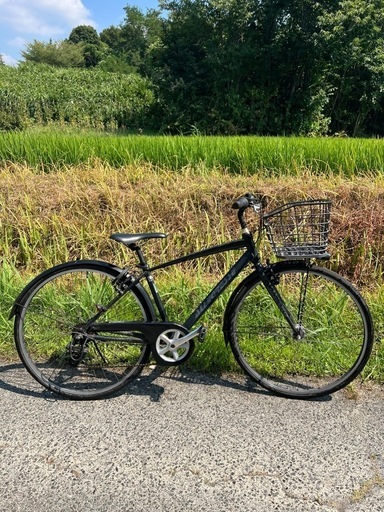 発送不可名古屋市内お届け無料27インチクロスバイクスポーツ自転車 名古屋市内お届け無料27インチ自転車アルミフレーム (クマ) 日進