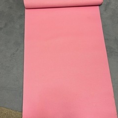 ヨガマット　ストラップ付きピンクの画像