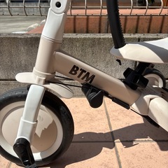 子供用三輪車 5in1 三輪車のりもの BTM 押し棒付き ランニングバイクの画像
