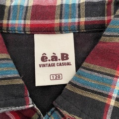 【120 半袖シャツ】e.a.B エーアーベーの画像