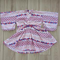 OCEAN＆GROUND/女の子/浴衣/浴衣ドレス/ワンピース/90cmの画像