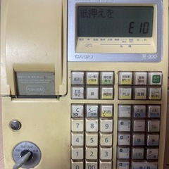 ジャンク品   電子レジスター