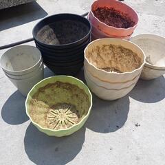 植木鉢プラスチック　合計20個の画像