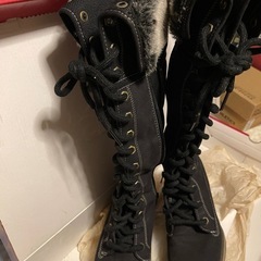 SKECHERS ロングブーツの画像