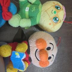アンパンマン　手触りいい　ぬいぐるみの画像