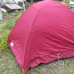 中古テント　赤の画像