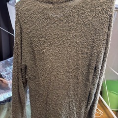 ナノユニバース芝生スタイル薄手セーターm良品の画像