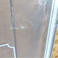 未開封品【1枚 OKアミド ホワイト 38-54】取り付け幅の目安:840～825mm 高さ調整スプリング内蔵 網戸 川口技研 窓 住宅 札幌 北20条店の画像