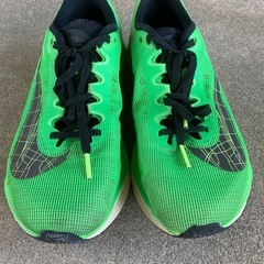 NIKE zoom X 黄緑の画像