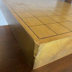 将棋盤　卓上将棋盤　一寸五分（幅約33.3cmｘ奥行36.4㎝ｘ高さ約5.7㎝）の画像