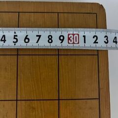 将棋盤　卓上将棋盤　一寸五分（幅約33.3cmｘ奥行36.4㎝ｘ高さ約5.7㎝）の画像
