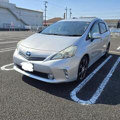 トヨタ プリウスα  車検R9年1月まで、R7年度自動車税込みの画像