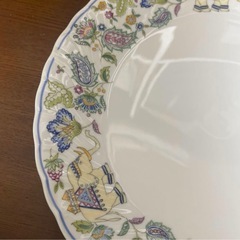 NARUMI エレファントデザインの円形皿 大皿の画像