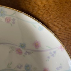 MARGIT BRANDT 花柄皿 COPENHAGEN 大皿 ケーキ皿の画像