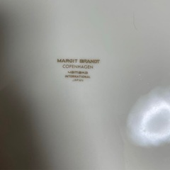 MARGIT BRANDT 花柄皿 COPENHAGEN 大皿 ケーキ皿の画像