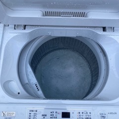 ヤマダセレクト4.5kg洗濯機　2022年製　屋外洗剤清掃済みの画像