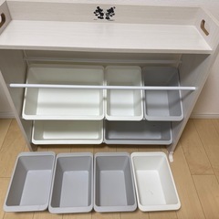 【安い】ディズニー　収納ラック】の画像