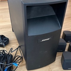 BOSE 5.1ch スピーカーセット（ウーハー・スピーカー・ケーブル一式）の画像