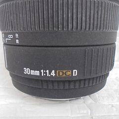 ジャンク シグマ EX SIGMA 30mm f1-1.4 DC カメラレンズ 札幌市 白石店の画像