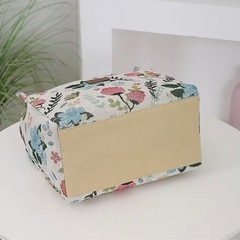 新作フラワー厚手バッグの画像
