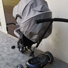 （最終値下げ）【美品】besrey 三輪車 ベビーカー  8 IN 1 の画像