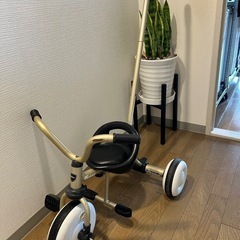 【中古】 アイデス ラビットトライク シャンパンゴールド の画像