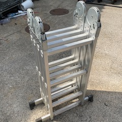 多機能脚立 アルミ製 ハシゴ 天板付きの画像