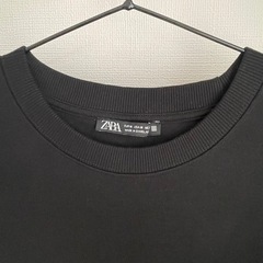 ZARA　ザラ　ロングワンピース　Lサイズ　ブラック　黒の画像