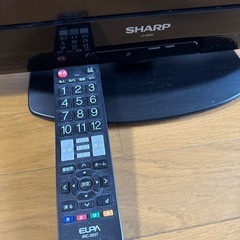 ジャンク品　液晶テレビ　AQUOS 20インチ　の画像