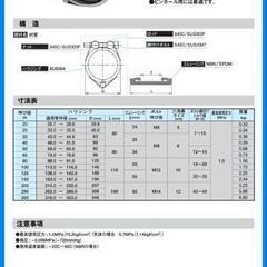 水道管補修部品３品の画像